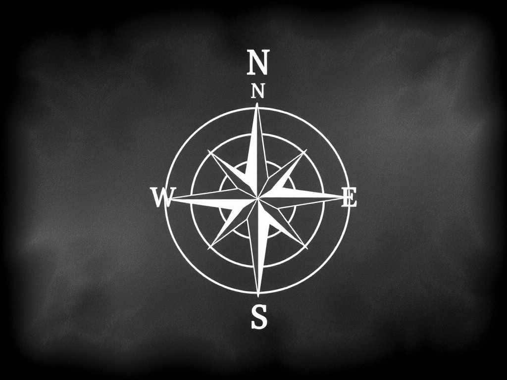 Compass diagram representing guided consent.